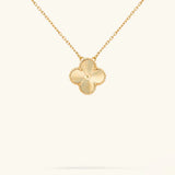 Clover Necklace | Gold